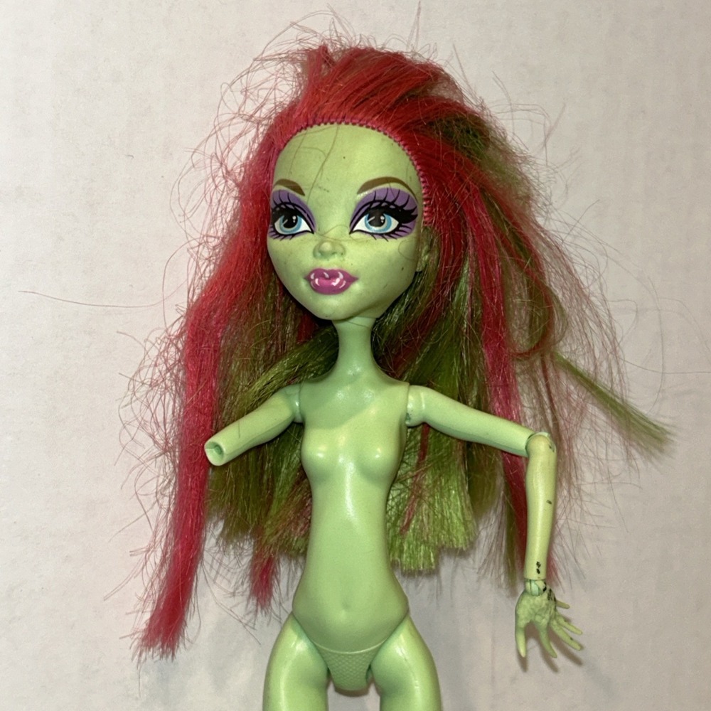 Monster High Music Festival Venus Mc Flytrap Doll 2013 Nude for OOAK C2 - Picture 2 of 3